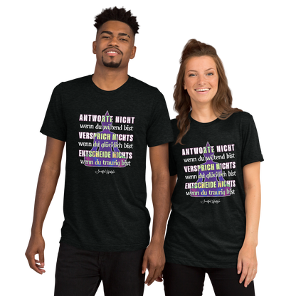 Tri-Blend T-Shirt | Stille Weisheit ☆