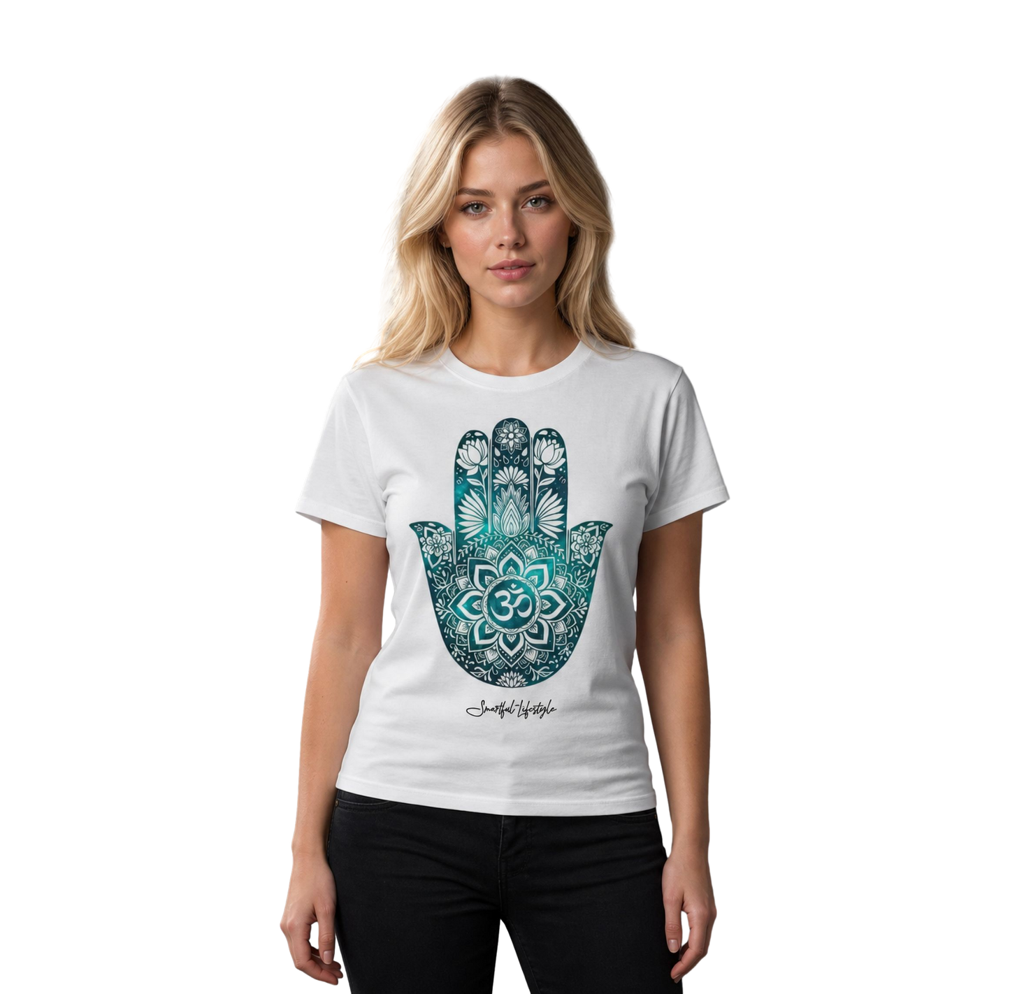 Eco T-Shirt | Hamsa Om ☆